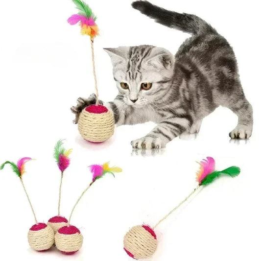 Cat Toy Scratching Ball